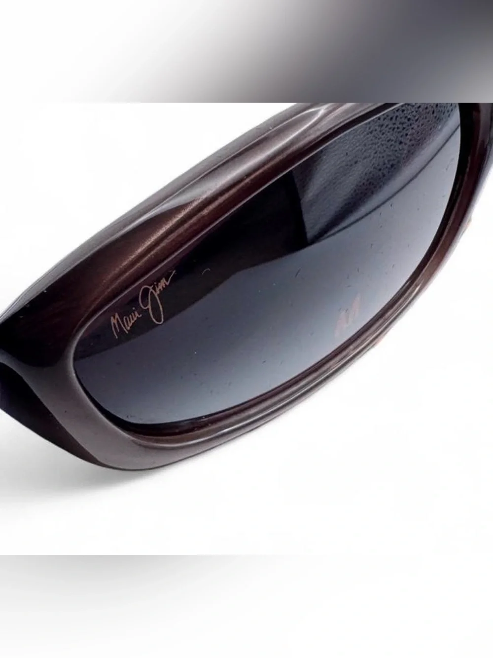 Maui Jim Brown Frame with Plum-Tinted Lenses Sunglasses